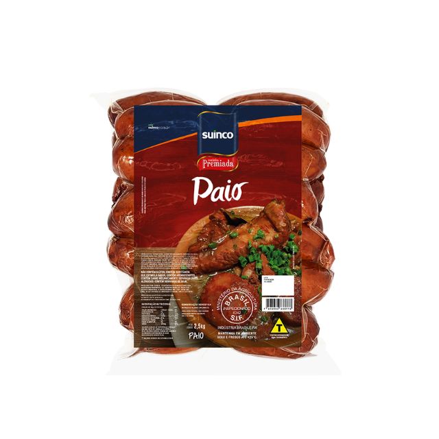 PAIO SUINCO PAC 2,5KG CX10KG