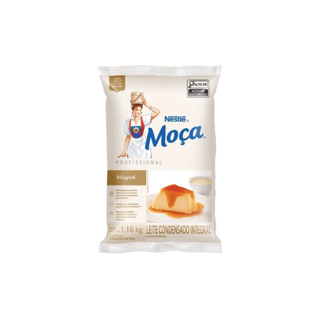 LEITE CONDENSADO MOCA BAG 1,18KG CAIXA 8UND