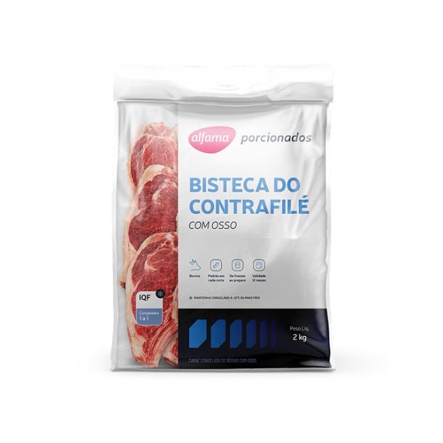 BISTECA CONTRAFILE C/OSSO ALFAMA CX3X2KG
