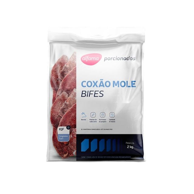 COXAO MOLE BIFES 150G ALFAMA PAC2KGCX6KG