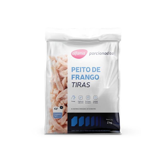 PEITO DE FRANGO TIRAS ALFAMA CX3X2KG