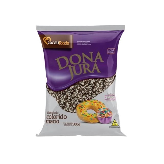 GRANULA MACIO BRAN PRET DONA JURA20X500G