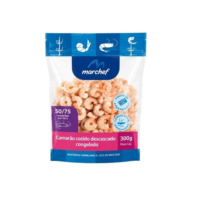CAMARAO FILE 50/75 MARCHEF COZIDO PACOTE300G