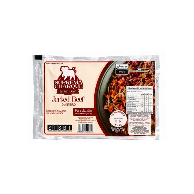 CHARQUE DT JB SUPREMA PAC400G CX10KG
