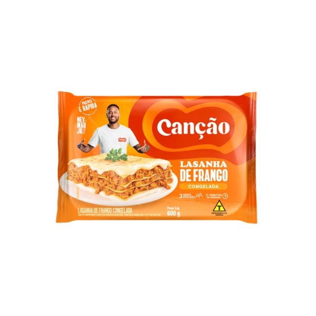LASANHA DE FRANGO CANCAO 600G CX12UND