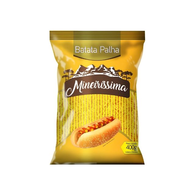 BATATA PALHA MINEIRISSIMA CX10X900G