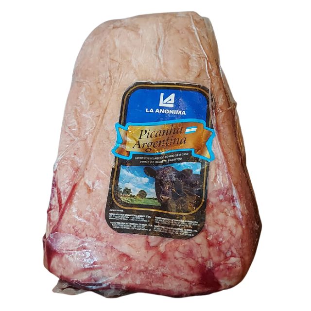 PICANHA BOVINA ARGENTINA TIPO A LA NONIMA CAIXA ±20KG (PEÇAS 1,3KG UP)