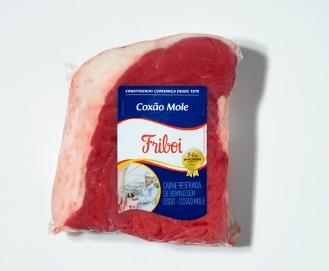 COXÃO MOLE PORCIONADO RESFRIADO FRIBOI CAIXA ±25KG