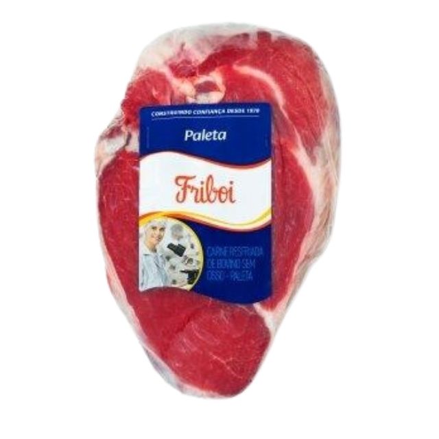 PALETA BOVINA PORCIONADA RESFRIADA FRIBOI CAIXA ±27KG